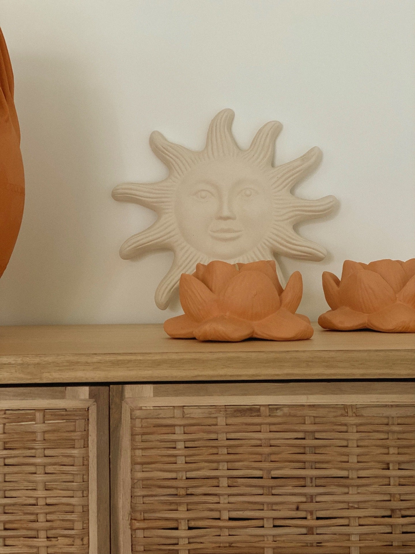 Sol le soleil en céramique