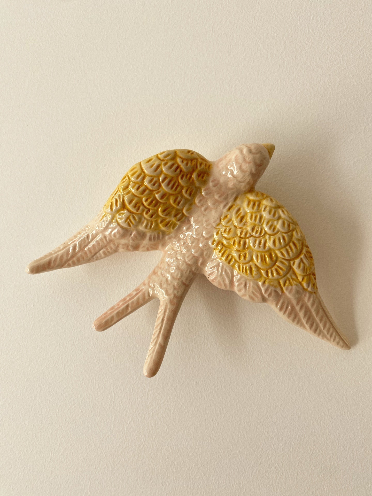 Hirondelles pastel