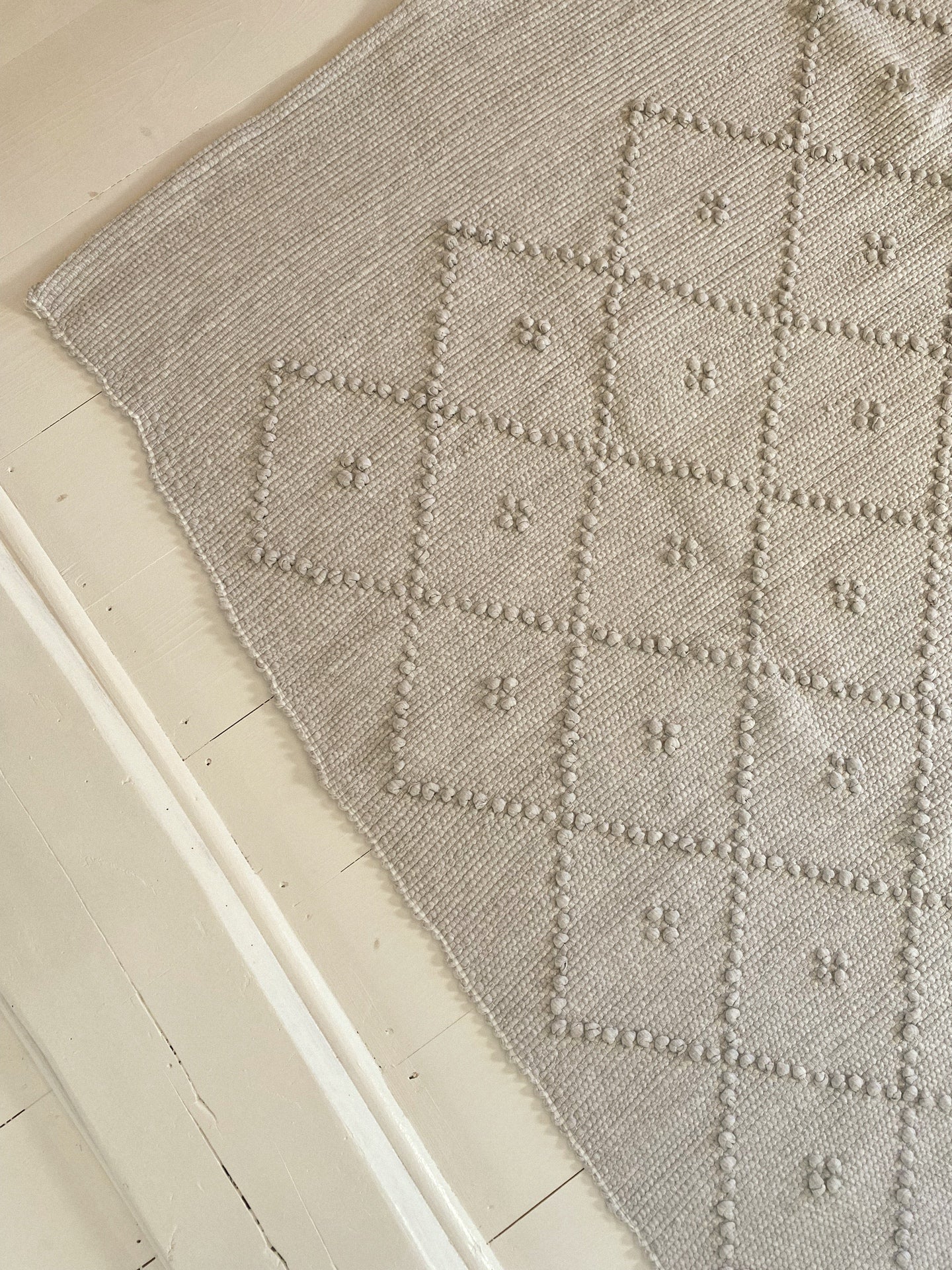Grand Tapis gris, Losange 200*150