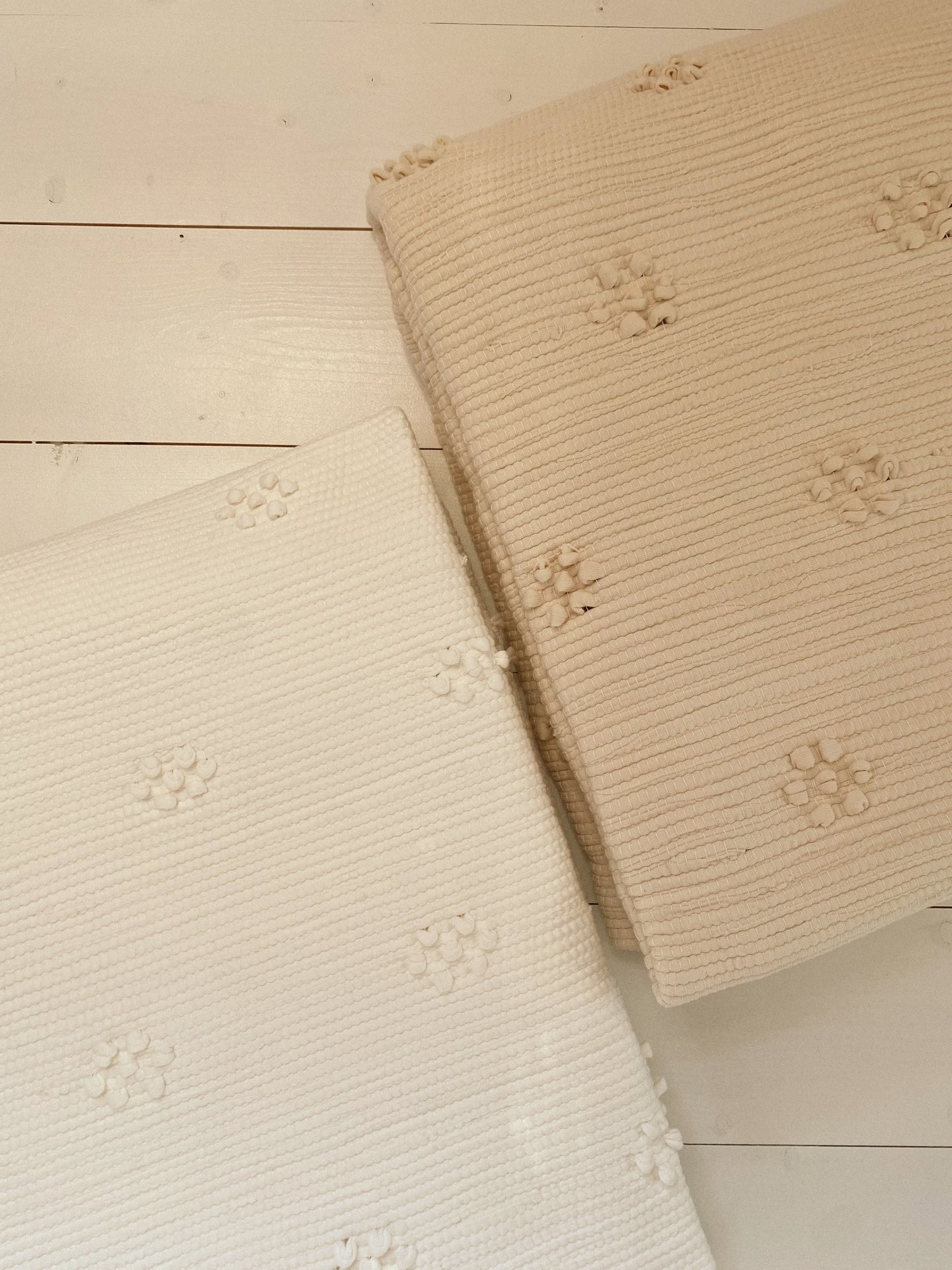 Grand Tapis crème, Marguerite 200*150