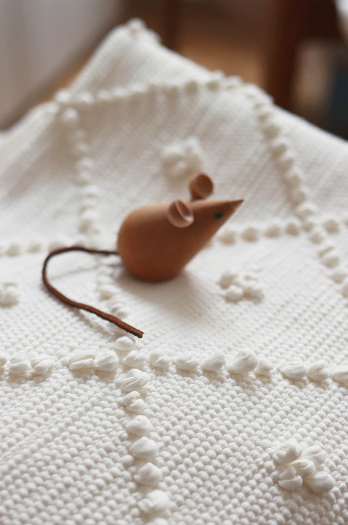 Moyen Tapis Ecru, Losange 130*70