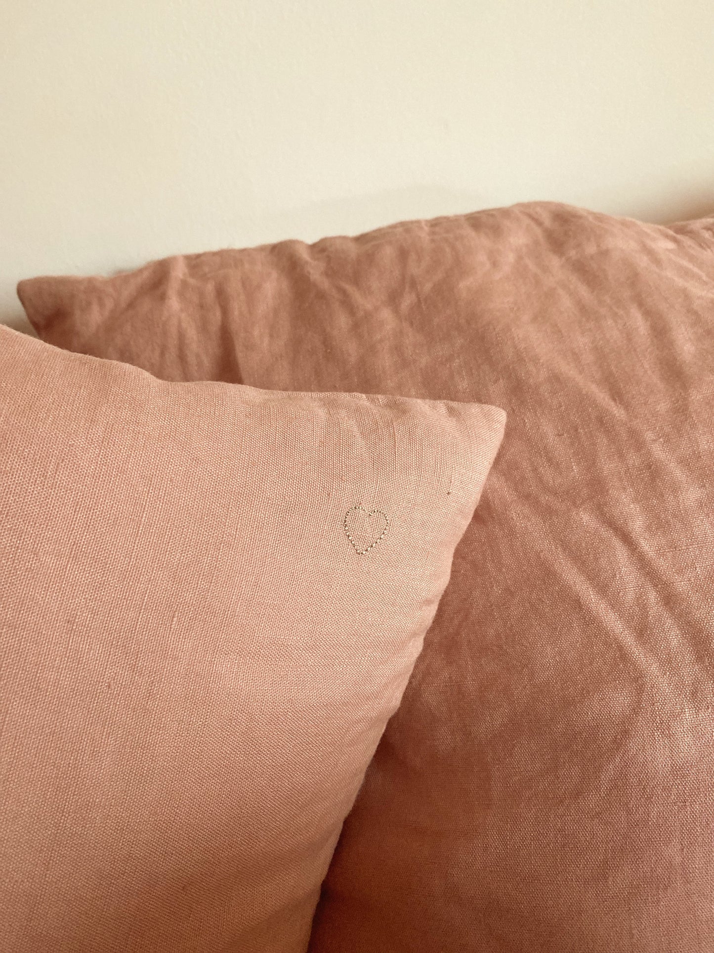 La parure adulte AMOR, vieux rose