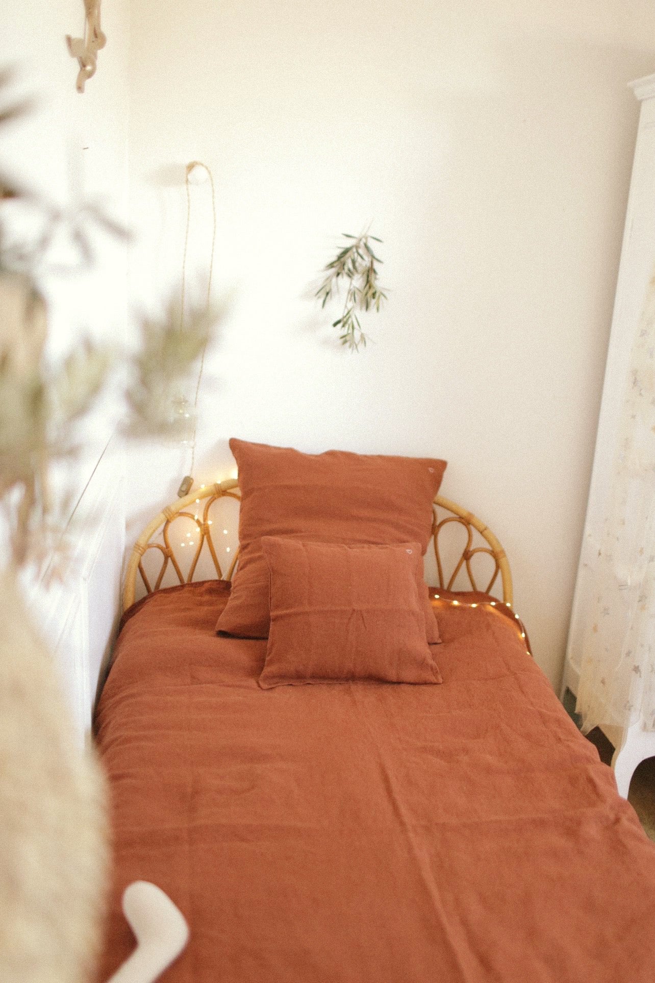 Coussin terracotta, Amor